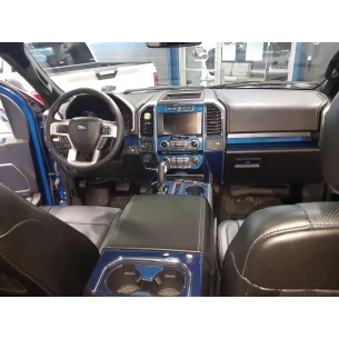 FORD F-150 (REGULAR CAB) | 2015-2017 Interior WHZ Dashboard trim kit 49 Parts