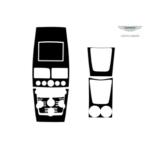 Aston Martin Rapide 2014 3D Interior Dashboard Trim Kit WHZ Dash Trim Dekor 6-Parts 2