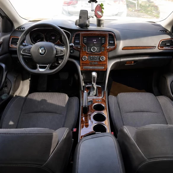 Renault Megane 4 BFB 3D 2016 Interior Dashboard Trim Kit Dash Trim Dekor 23-Parts