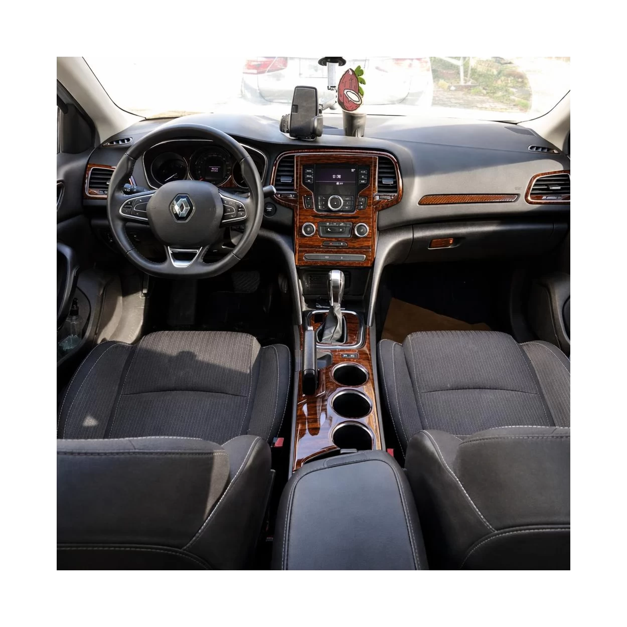 Renault Megane 4 BFB 3D 2016 Interior Dashboard Trim Kit Dash Trim Dekor 23-Parts