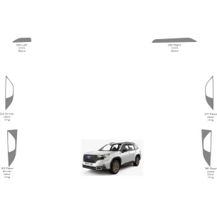 Subaru Forester 2019-2024 Interior WHZ Dashboard Full trim kit 6 Parts 2