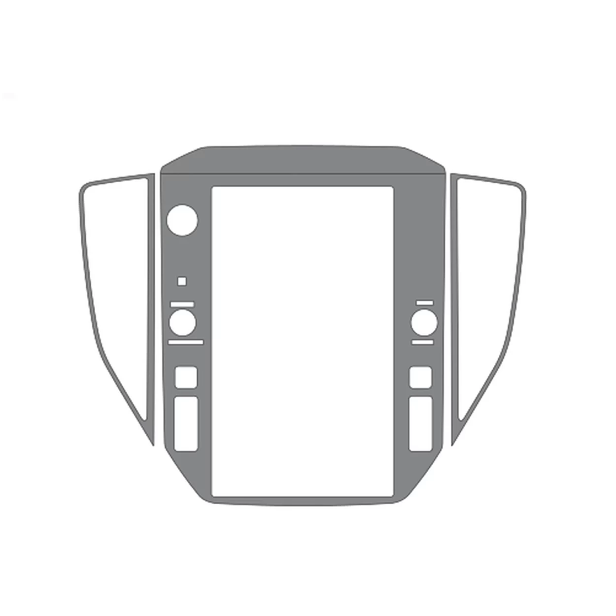 Subaru WRX Sedan 2022-2023 Interior WHZ Dashboard trim kit 4 Parts