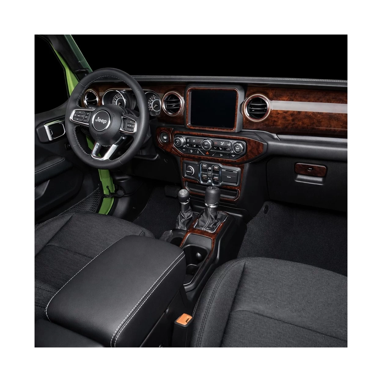 Jeep Wrangler Unlimited Rubicon 2018-2023 Interior WHZ Dashboard trim kit 25 Parts