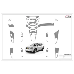 Chevrolet Orlando 2012-2015 Interior WHZ Dashboard trim kit 19 Parts