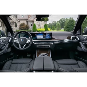 BMW X7 G07 2022 Car Interior Wrap Cutting Template 2