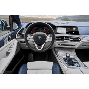 BMW X7 G07 2019 Car Interior Wrap Cutting Template 2