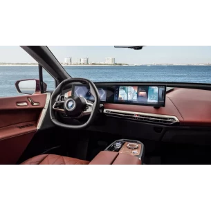 BMW iX I20 2019 Car Interior Wrap Cutting Template 2