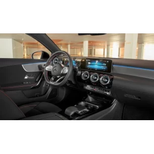 Mercedes-Benz A W177 2018 Interior Wrap Cutting Template 2