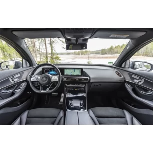 Mercedes-Benz EQC N239 2019 Interior Wrap Cutting Template 2