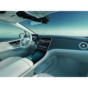 Mercedes-Benz EQE V295 2022 Interior Wrap Cutting Template 2