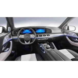 Mercedes-Benz GLE-Class W167 2018 Interior Wrap Cutting Template 2
