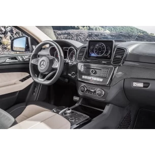 Mercedes-Benz GLE-Class Coupe C292 2015 Interior Wrap Cutting Template 2