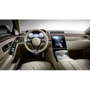 Mercedes-Benz S-Class Maybach X222 2014 Interior Wrap Cutting Template 2