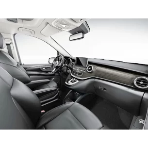 Mercedes-Benz V-Class 2014 Interior Wrap Cutting Template 2