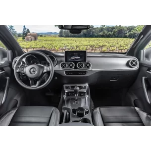 Mercedes-Benz X-Class 2017 Interior Wrap Cutting Template 2