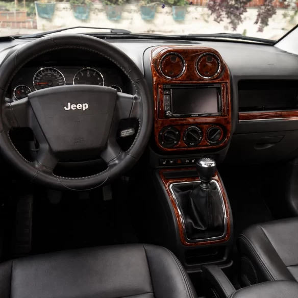 Jeep Compass 01.07-01.10 3D Interior Dashboard Trim Kit Dash Trim Dekor 26-Parts