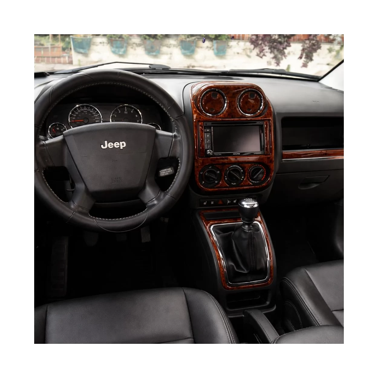 Jeep Compass 01.07-01.10 3D Interior Dashboard Trim Kit Dash Trim Dekor 26-Parts