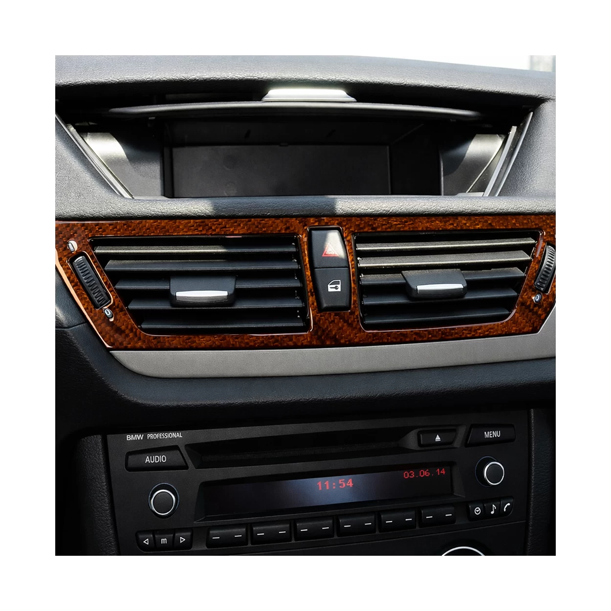 BMW X1 E84 2009–2015 Without Navigation Basic Interior Dashboard Trim Kit 24-Parts