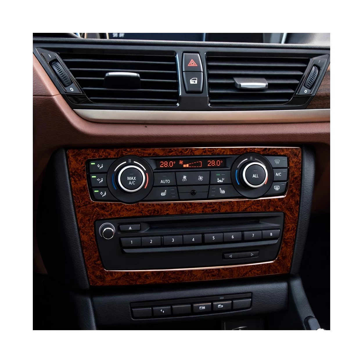 BMW X1 E84 2009–2015 NAVI 3D Basic Interior Dashboard Trim Kit Dash Trim Dekor 24-Parts