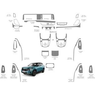 KIA SELTOS 2024-up Full Set,Interior WHZ Dash Trim Kit