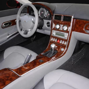 Chrysler Crossfire 2004-2008 3D Interior Dashboard Trim Kit Dash Trim Dekor 35-Parts