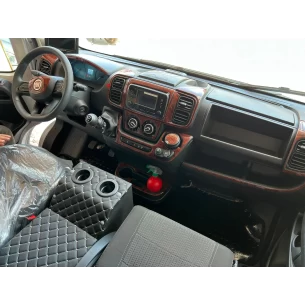 Fiat Ducato 2022 3D Interior Dashboard Trim Kit Dash Trim Dekor 22-Parts
