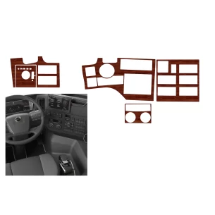 Volvo FM Version 5 ab 2020 XL 3D Interior Dashboard Trim Kit Dash Trim Dekor 6-Parts 2