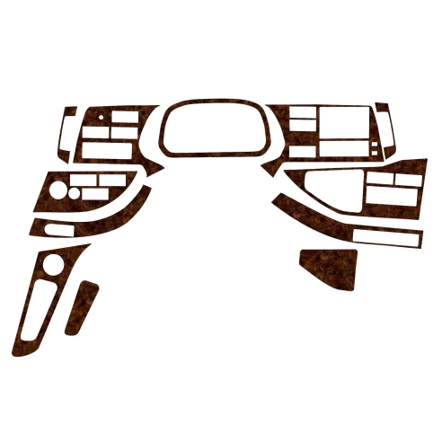 Mercedes Tourismo 2022 RHD 3D Interior Dashboard Trim Kit Dash Trim Dekor 12-Parts