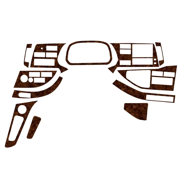 Mercedes Tourismo 2022 RHD 3D Interior Dashboard Trim Kit Dash Trim Dekor 12-Parts