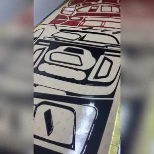 Ford New Transit 2020 3D Interior Dashboard Trim Kit Dash Trim Dekor 27-Parts