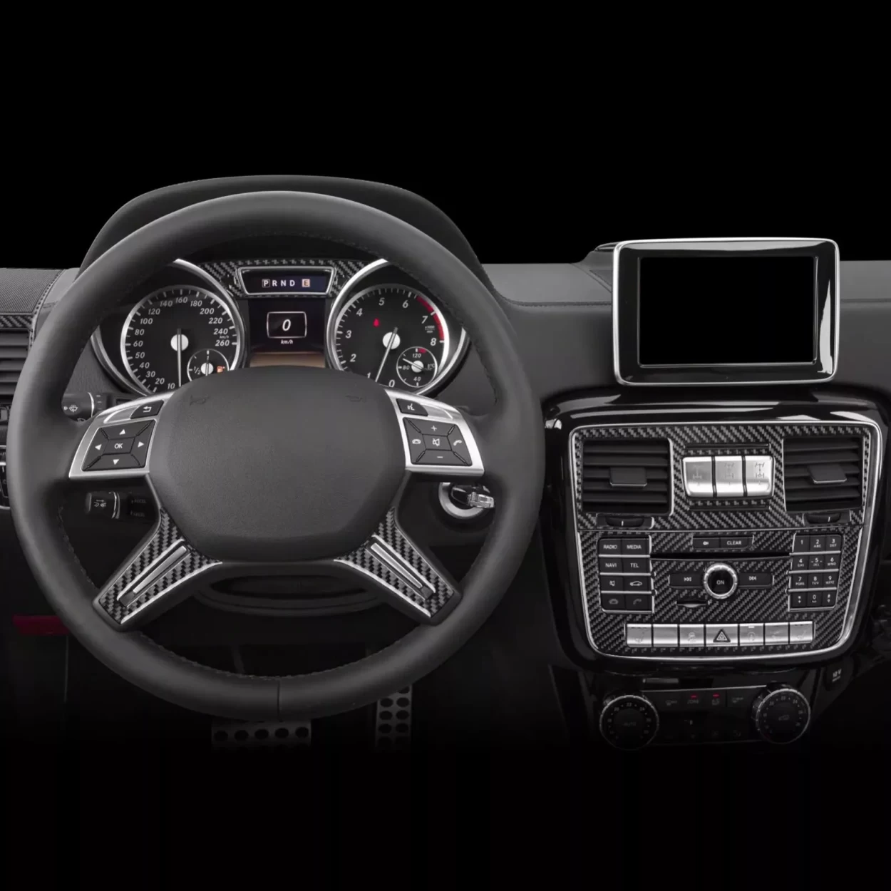 Mercedes Benz G Class W463 2013-2018 Full Set, OEM Compliance Interior Dash Trim Kit