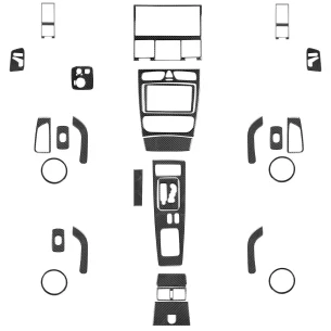 Mercedes Benz G Class W463 2004-2012 Basic Set, OEM Compliance Interior Dash Trim Kit 2