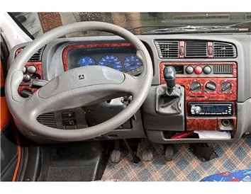 Fiat Ducato 03.94-02.02 3D Interior Dashboard Trim Kit Dash Trim Dekor 32-Parts - 1 - Interior Dash Trim Kit