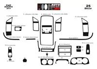 Fiat Ducato 2014 3D Interior Dashboard Trim Kit Dash Trim Dekor 25-Parts - 2 - Interior Dash Trim Kit Fiat Ducato 2014 3D Interior Dashboard Trim Kit Dash Trim Dekor 25-Parts - 2 - Interior Dash Trim Kit
