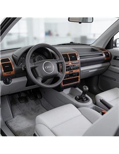 Audi A2 02.00-01.05 3D Interior Dashboard Trim Kit Dash Trim Dekor 8-Parts