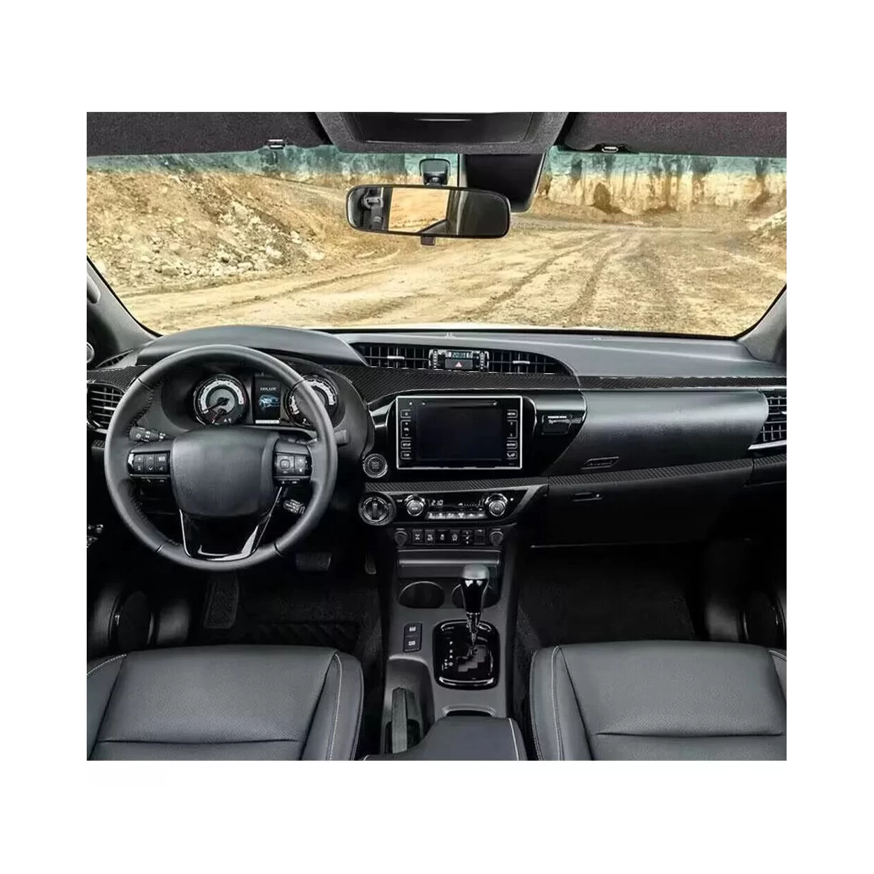 Toyota Hilux 2015-2023 Interior WHZ Dashboard trim kit 38 Parts