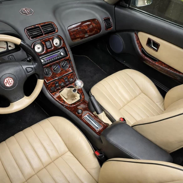 MG MG-F 1995-2000 3D Interior Dashboard Trim Kit Dash Trim Dekor 12-Parts