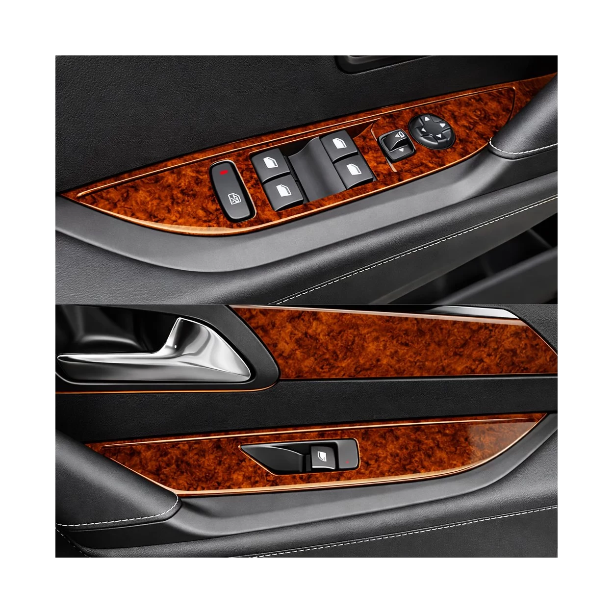 Peugeot 208 2020-2025 3D Interior Dashboard Trim Kit Dash Trim Dekor 11-Parts