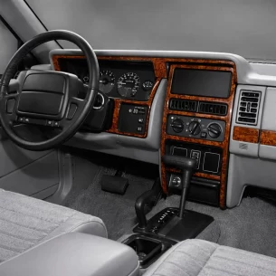 Chrysler Grand Cherokee 09.92-01.96 3D Interior Dashboard Trim Kit Dash Trim Dekor 9-Parts