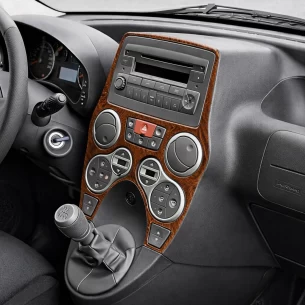 Fiat Panda 2003-2011 3D Interior Dashboard Trim Kit Dash Trim Dekor 10-Parts