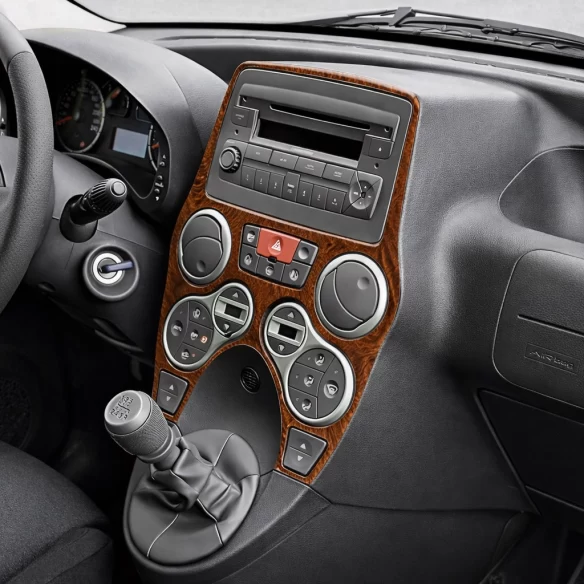 Fiat Panda 2003-2011 3D Interior Dashboard Trim Kit Dash Trim Dekor 10-Parts