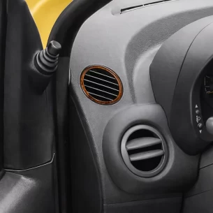 Fiat Panda 2003-2011 3D Interior Dashboard Trim Kit Dash Trim Dekor 10-Parts