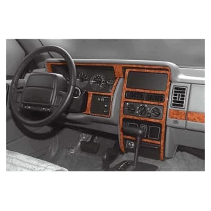 Chrysler Grand Cherokee 09.92-01.96 3D Interior Dashboard Trim Kit Dash Trim Dekor 9-Parts