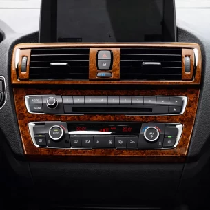 BMW 1-Series 2012–2019 F20 F21 3D Interior Dashboard Trim Kit Dash Trim Dekor 4-Parts