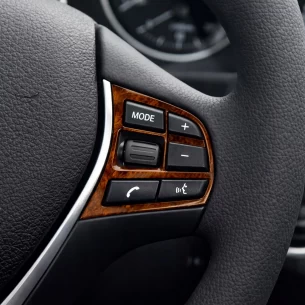 BMW 1-Series 2012–2019 F20 F21 3D Interior Dashboard Trim Kit Dash Trim Dekor 4-Parts 2