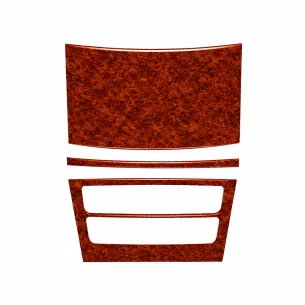 Tesla Model S Model X 2012-2020 Interior Dashboard Trim Kit Dash Trim Dekor 3-Parts