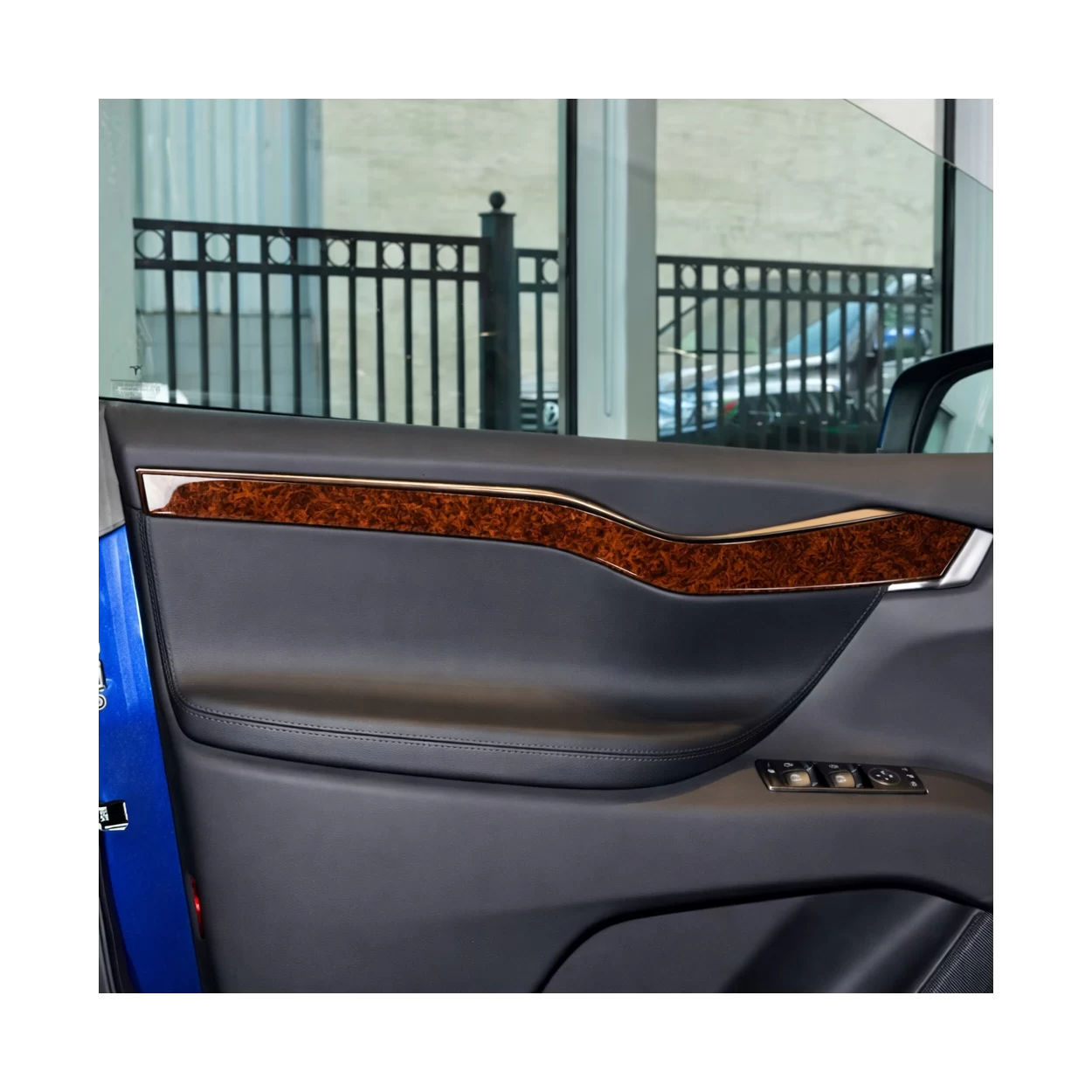 TESLA MODEL X 2016-2018 3D Interior Dashboard Trim Kit Dash Trim Dekor 8-Parts