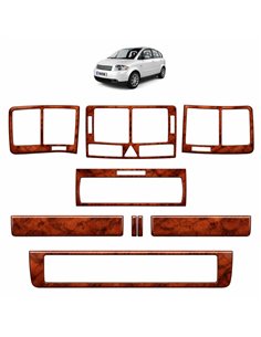 Audi A2 02.00-01.05 3D Interior Dashboard Trim Kit Dash Trim Dekor 8-Parts