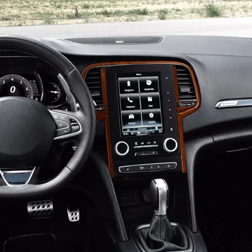 Renault Megane 4 BFB 3D 2016 Interior Dashboard Trim Kit Dash Trim Dekor 12-Parts