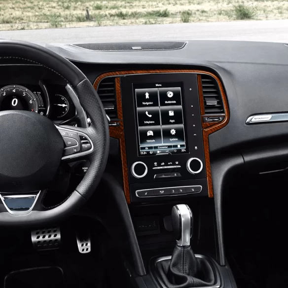 Renault Megane 4 BFB 3D 2016 Interior Dashboard Trim Kit Dash Trim Dekor 12-Parts